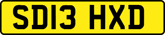 SD13HXD