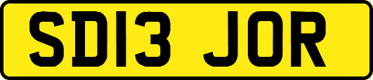 SD13JOR