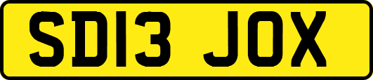 SD13JOX