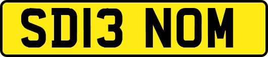 SD13NOM