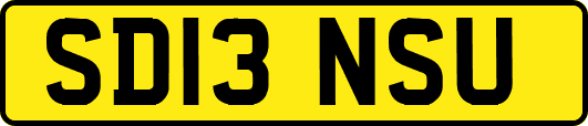 SD13NSU