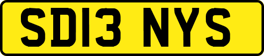 SD13NYS