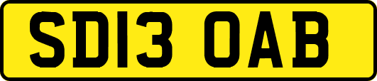 SD13OAB