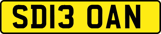 SD13OAN