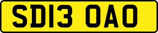 SD13OAO