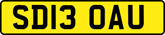 SD13OAU