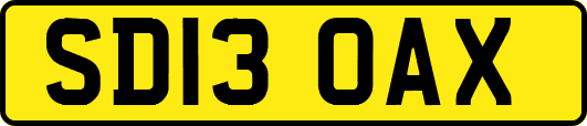 SD13OAX