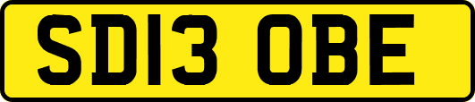 SD13OBE