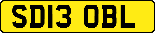 SD13OBL