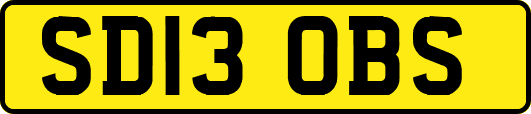 SD13OBS