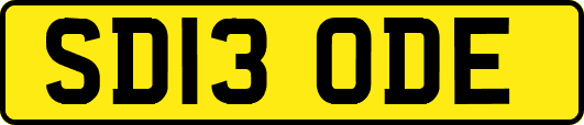 SD13ODE