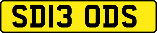 SD13ODS