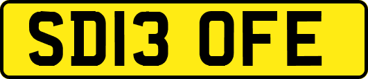 SD13OFE