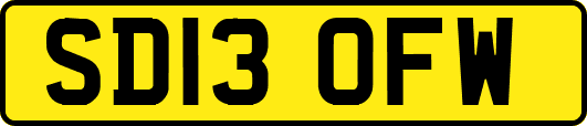 SD13OFW