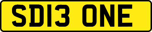 SD13ONE