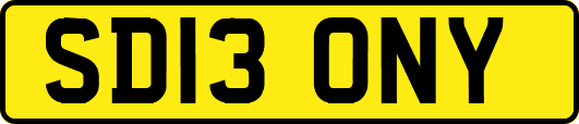 SD13ONY