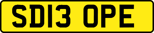 SD13OPE