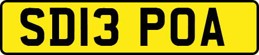 SD13POA