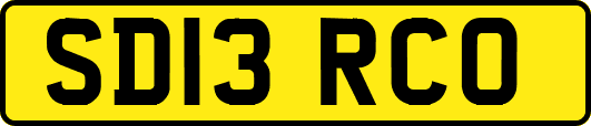 SD13RCO
