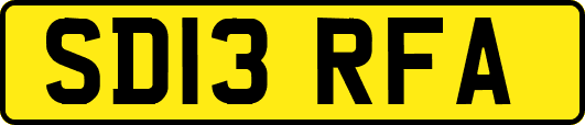SD13RFA