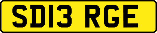 SD13RGE