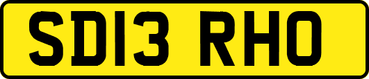 SD13RHO