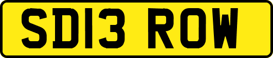 SD13ROW