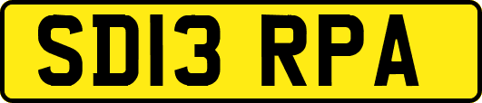 SD13RPA