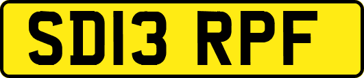 SD13RPF