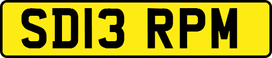 SD13RPM