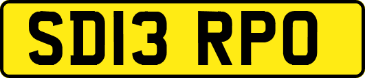 SD13RPO