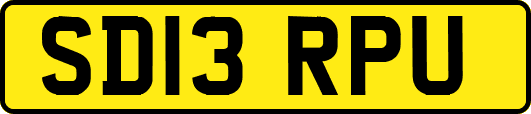SD13RPU
