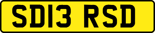 SD13RSD
