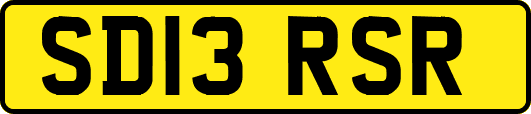 SD13RSR