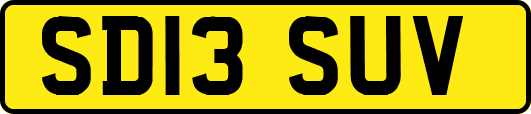 SD13SUV