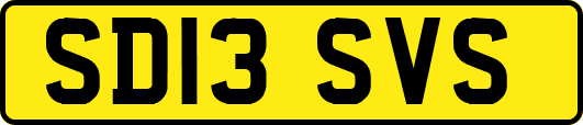 SD13SVS