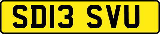 SD13SVU