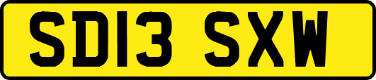 SD13SXW
