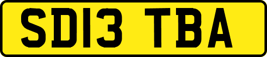 SD13TBA