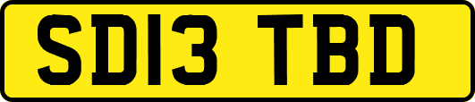SD13TBD