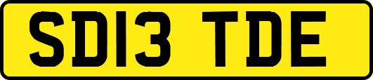 SD13TDE