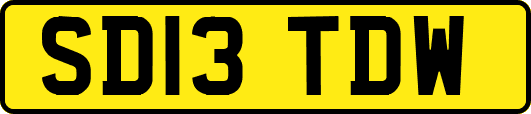 SD13TDW