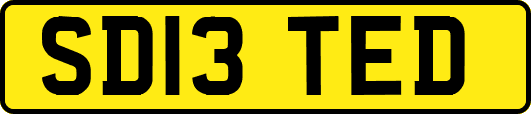 SD13TED