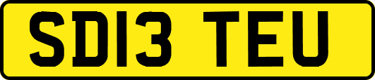 SD13TEU