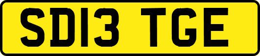 SD13TGE