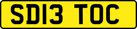 SD13TOC