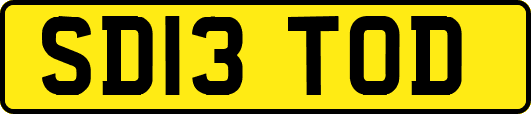 SD13TOD