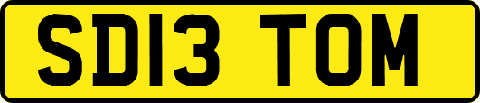SD13TOM