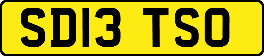SD13TSO