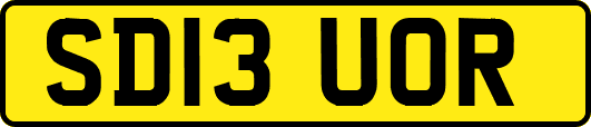 SD13UOR